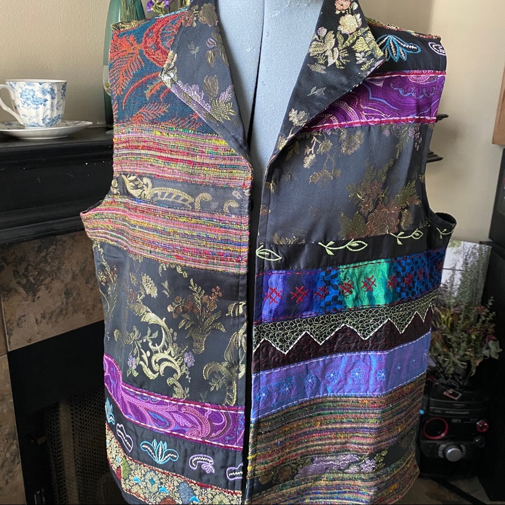 Embroidered Indian Vest